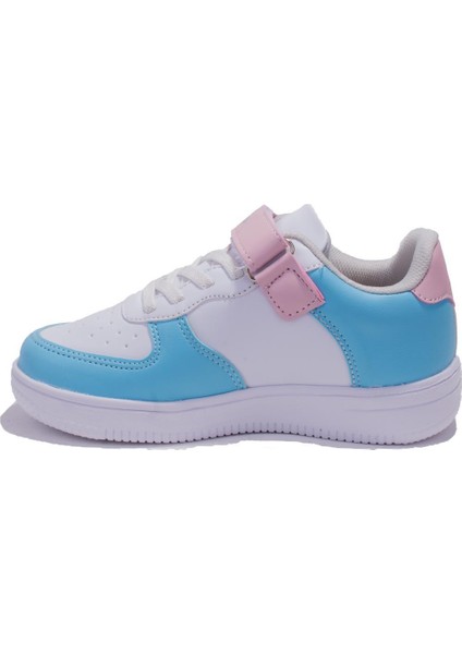49042 Colors Beyaz Pudra Ortopedik Günlük Kız Çocuk Spor Ayakkabı modelleri
