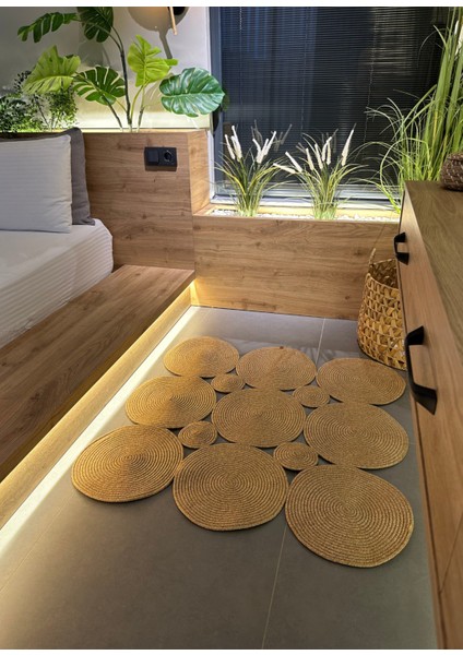 Jüt Kilim, Paspas, Mutfak Halısı, Banyo Paspası, Kilim, Halı, Oturma Odası Halısı, Balkon Paspası fırsatları