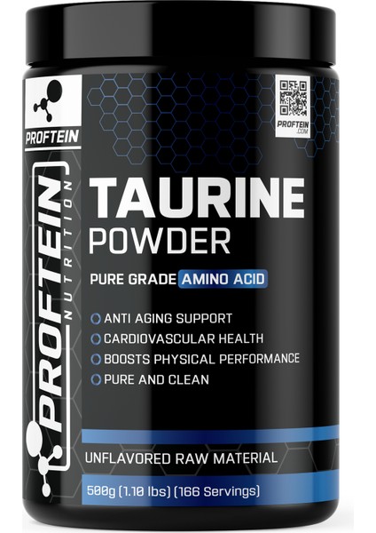 Taurine 500 gr (500 Servis)