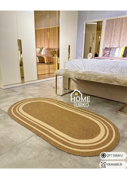 Moderin, Hasır, Jüt Desenli, Naturel, Jüt Dekoratif, Kilim, Salon,mutfak Halısı Hediyelik, Ev Eşyası