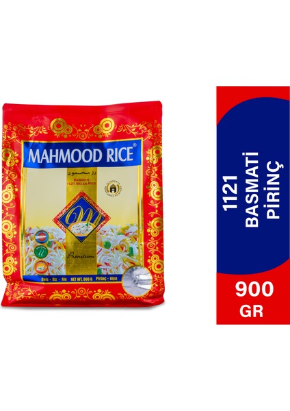 Mahmood Rice 1121 Basmati Pirinç 4 kg + 1121 Basmati Pirinç 900 gr