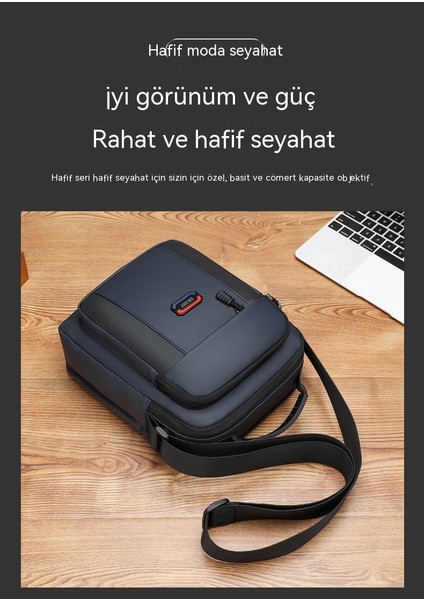 2023 Yeni Erkek Oxford Kumaş Omuz Çantası Erkek Messenger Çantası Günlük Erkek Çantası Büyük Kapasiteli Yaz Tuval Küçük Sırt Çantası (Yurt Dışından) fırsatları