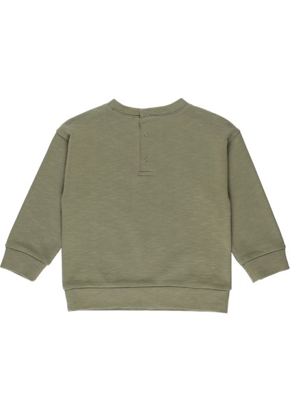 Erkek Bebek Bisiklet Yakalı Sweatshirt fiyatları