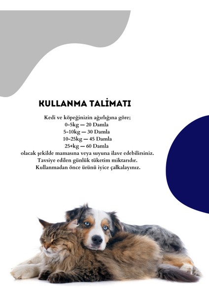 Liver Forte 100 ml (Kedi ve Köpeğiniz Için Karaciger Yağlanması Önleyici ve Destekleyici %100 Doğal)