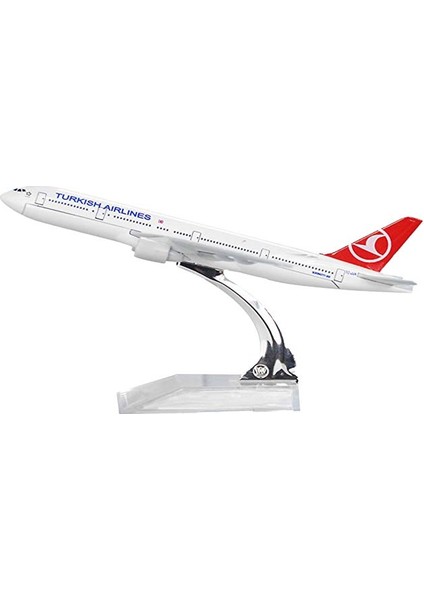 Boeing 777-300 Tk Koleksiyon Metal 1/500 Model Uçak Masaüstü Sergi Maket Uçağı