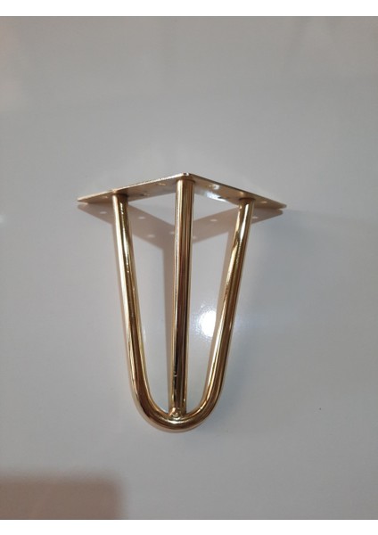 Parmak Altın Kanepe Koltuk Metal Ayak 15CM (4 Adet)