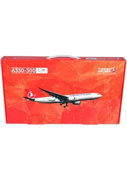 TK Collection Airbus A 330 Tk Koleksiyon 1/200 Model Uçak Masaüstü Sergi Maket Uçağı