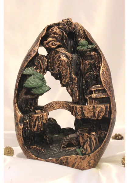 Büyük Dağ Görünümlü Geri Akış Tütsülük Kırmızı modelleri