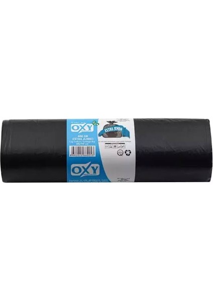 Jumbo Çöp Torbası 80*110 400 Gr. Siyah 1 Rulo