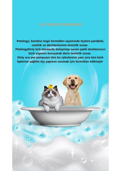Dirty Nektari Parfümlü Pet Şampuanı 250 ml