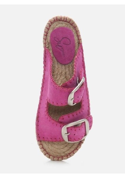 Ariana Fuşya Kadın Espadril Terlik fırsatları