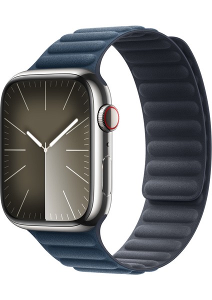 Apple Watch 10 42mm - 38/40/41mm Kordon FineWoven İnce Dokuma Manyetik Baklalı 2/3/4/5/6/se/7/8/9