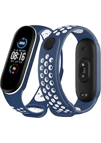 Xiaomi Mi Band 7 Silikon Delikli Spor Kordon Azn-Delikli