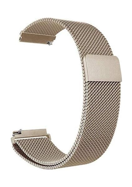 Huawei Watch GT4 GT5 41mm GT5 Pro 42mm Üniversal Akıllı Saat 18mm Kordon Milano Loop Metal Kordon