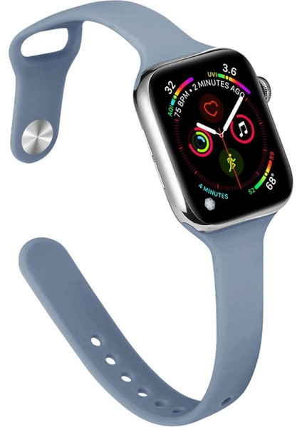 Apple Watch 40 mm Silikon Kordon Watch 2/3/4/5/6/7/8/se/ultra Azn-Klasik