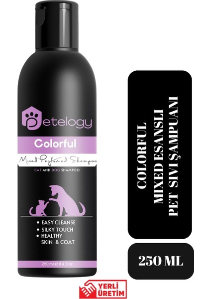 Colorful Karışık Parfümlü Pet Şampuanı 250 ml