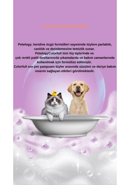 Colorful Karışık Parfümlü Pet Şampuanı 250 ml