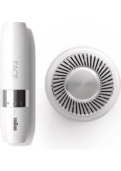 Braun Face Mini Tüy Alma Cihazı Yüz, Yanak, Dudak ve Çene Beyaz