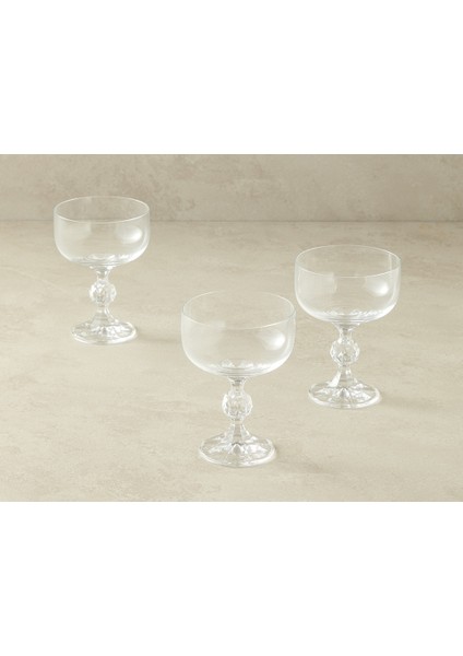 Glossy Kristal 3'lü Cup Şeffaf modelleri