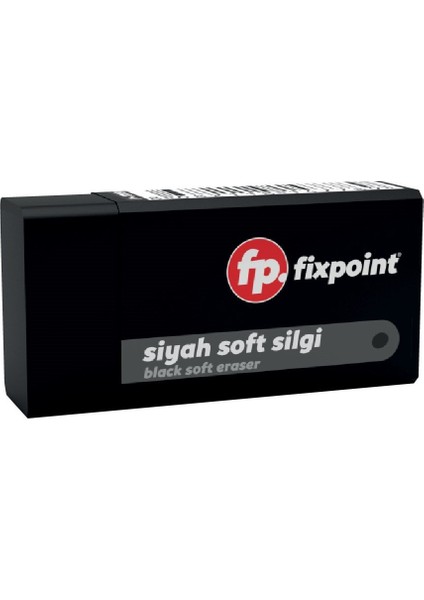 Siyah Silgi Fixpoint 24 Adet P - 7789