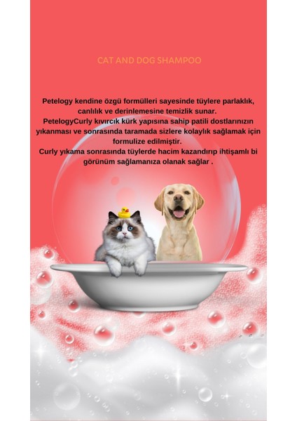 Curly Fresh Parfümlü Pet Şampuanı 250 ml