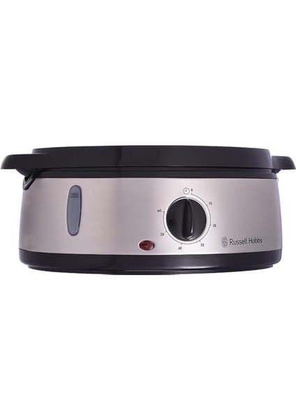 Russell Hobbs Buharlı Pişirici, Çoklu Pişirme, 800 W, 9 Litre, 3 Bölmeli Tepsi, Paslanmaz Çelik