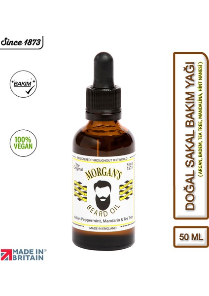 Original Beard Oil - Natural Sakal Bakım Yağı 50 ml