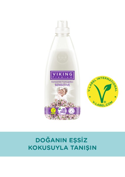 Premium Sensitive Konsantre Yumuşatıcı 1200 ml