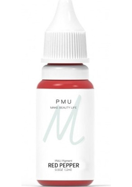 Pmu Kalıcı Makyaj Boyası 12ML Red Pepper