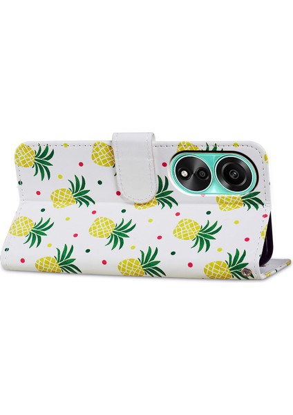 Oppo A38 4g Vaka Deseni Baskılı Pu Deri Stand Cüzdan Telefon Kapağı (Yurt Dışından) indirimleri