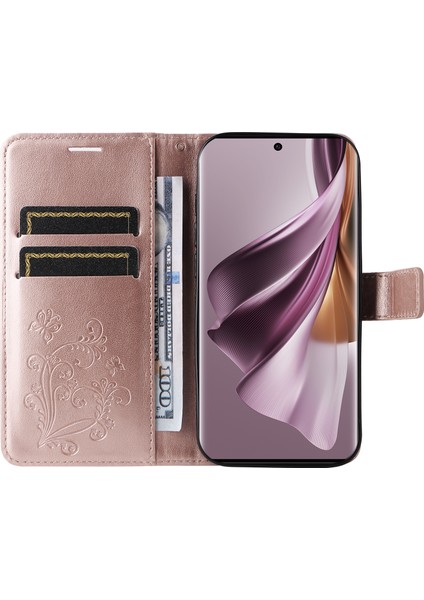 Oppo RENO10 5g / RENO10 Pro 5g Cüzdan Telefon Kılıfı Deri Stand Kapağı (Yurt Dışından)