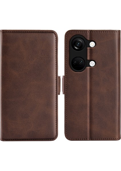 Oneplus Nord 3 5g Buzağı Dokusu Stand Kapağı, Pu Deri + Tpu Cüzdan Telefon Kılıfı (Yurt Dışından)