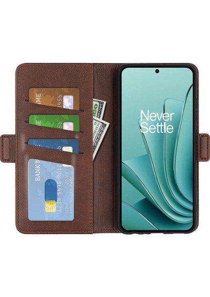 Oneplus Nord 3 5g Buzağı Dokusu Stand Kapağı, Pu Deri + Tpu Cüzdan Telefon Kılıfı (Yurt Dışından) fiyatları