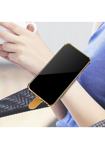 Oppo RENO10 Pro+ 5g Elektraplatma Telefon Kapağı Pu Deri+ Tpu Kılıfı ile Kickstand (Yurt Dışından) modelleri