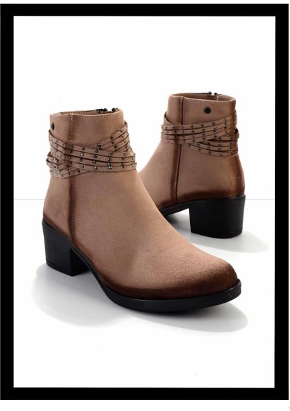 Vizon Nubuk Kadın Bot & Bootie K02671903801