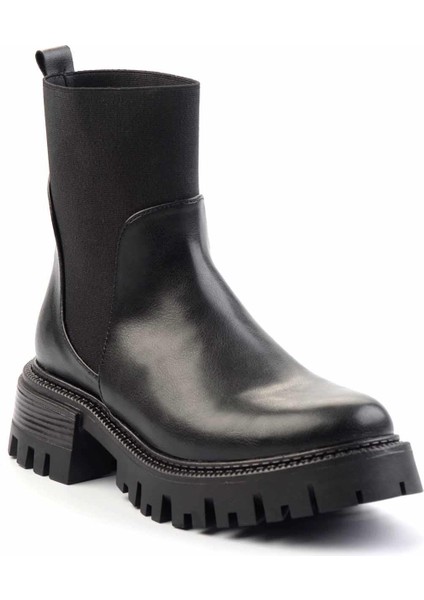 Siyah Kadın Bot & Bootie K02429151509