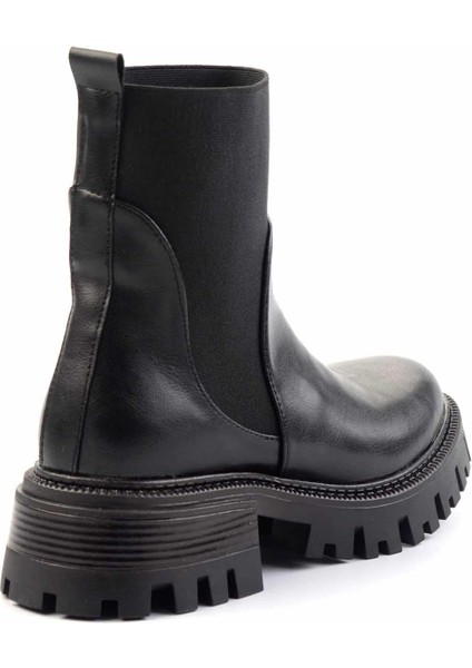 Siyah Kadın Bot & Bootie K02429151509