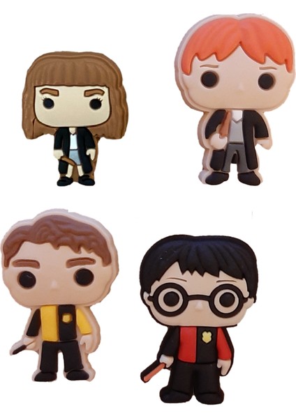 Terlik Süsü-Terlik Tokası 4'lü Harry Potter Set