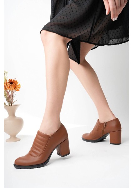 Taba Cilt Kadın Ayakkabı modelleri