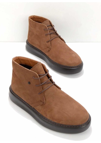 Vizon Nubuk Leather Erkek Bot & Bootie E02401020001