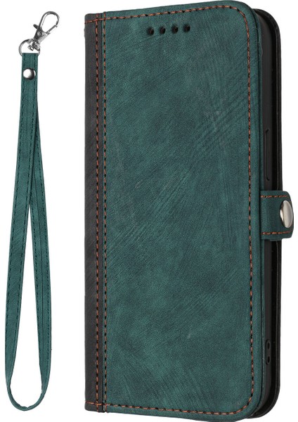 Uyumlu Galaxy A14 5g Askılı ve Stand Fonksiyonlu Cüzdan Kapaklı Kılıf Pu Deri Kart Tutucu (Yurt Dışından) fiyatları