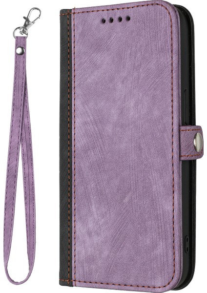 Uyumlu Motorola Moto Edge 40 Askılı ve Stand Fonksiyonlu Cüzdan Kapaklı Kılıf Pu Deri Kart Tutucu (Yurt Dışından) fiyatları