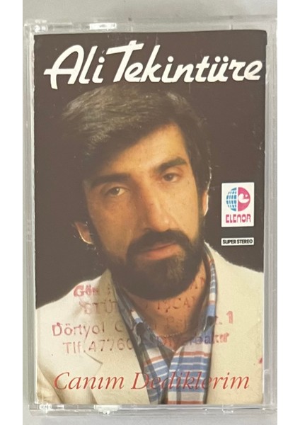 Ali Tekintüre Canım Dediklerim Kaset (Orjinal Dönem Baskı 2.el)