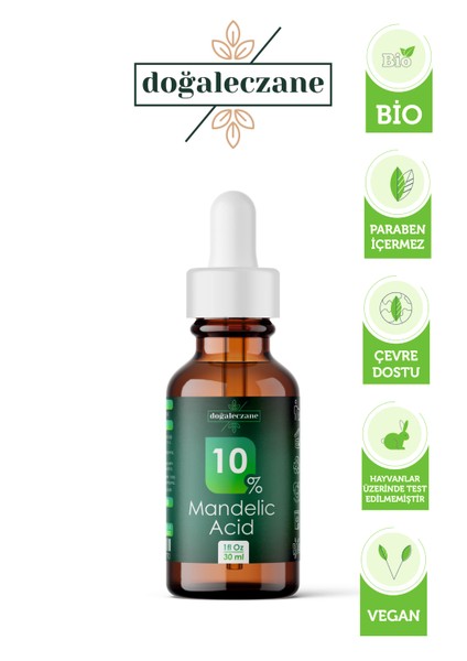 Alın Bölgesi Kırışıklıkları Mandelik Asit %10 Peeling Solüsyonu