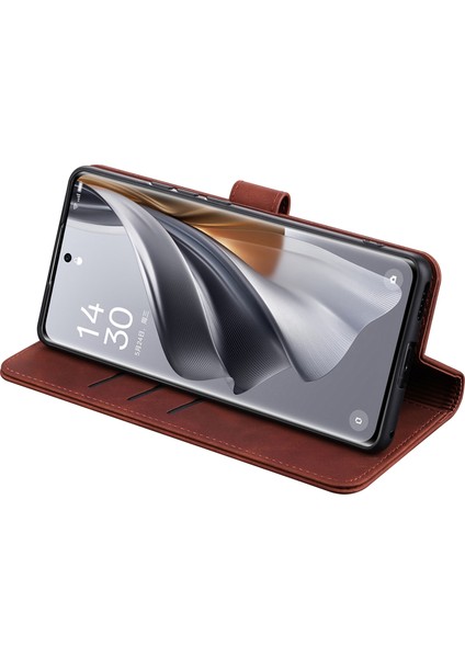 Oneplus Nord Ce3 5g / Oppo K11 5g Pu Deri Cep Telefon Kılıf Slim Fit Kabuk Stand Cüzdan Telefon Kapağı (Yurt Dışından)