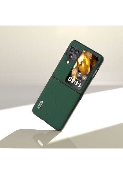 Oppo Find N3 Flip 5g Ipeksi Duygu Şok Geçirmez Kapak Gerçek Inek Deri Kaplamalı Pc Telefon Kılıfı (Yurt Dışından) fırsatları