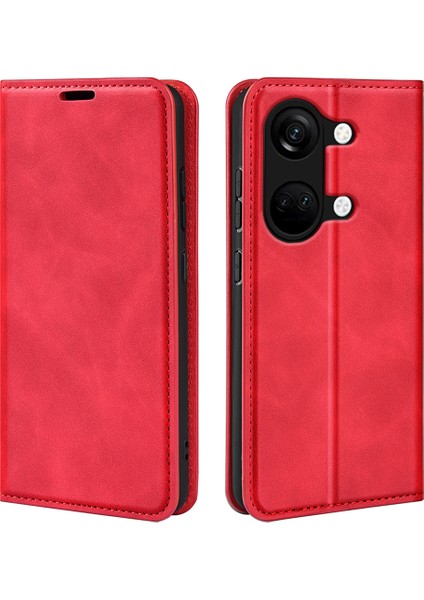 Oneplus Nord 3 5g Cep Telefonu Pu Deri Cüzdan Kabuk Flip Çantası Cilt Dokunuşu Standı Kapağı (Yurt Dışından)