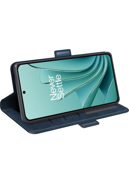 Oneplus Nord 3 5g Buzağı Dokusu Stand Kapağı, Pu Deri + Tpu Cüzdan Telefon Kılıfı (Yurt Dışından)