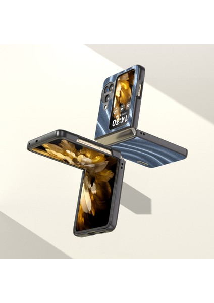 Oppo Telefon Kılıfı N3 Flip 5g, Pu Derili Kaplamalı Pc Önce Koruyucu Kapak (Yurt Dışından) modelleri