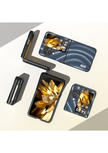 Oppo Telefon Kılıfı N3 Flip 5g, Pu Derili Kaplamalı Pc Önce Koruyucu Kapak (Yurt Dışından) indirimleri